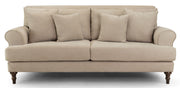 Summer Beige Fabric 3+2 Seater Sofa Set
