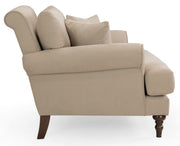 Summer Beige Fabric 3+2 Seater Sofa Set