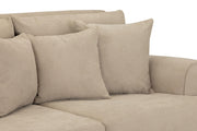 Summer Beige Fabric 3+2 Seater Sofa Set