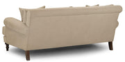Summer Beige Fabric 3 Seater Sofa