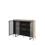 Trend TR-08 Display Cabinet 150cm [Beige] - Interior Layout