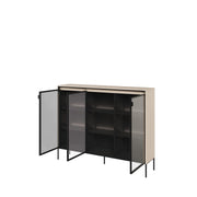 Trend TR-08 Display Cabinet 150cm [Beige] - Interior Layout