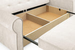 Texas Sofabed - Beige 3 Seater - 185 CM 