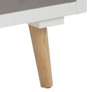 Thais White Shabby Chic Multi Coloured 11 Drawer Chest 