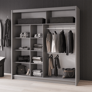 Thames 203cm Sliding Door Wardrobe Graphite 
