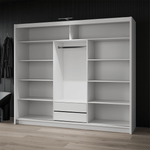 Thames 250cm Sliding Door Wardrobe Graphite 