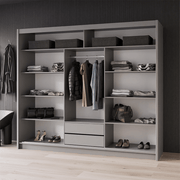 Thames 250cm Sliding Door Wardrobe Graphite 