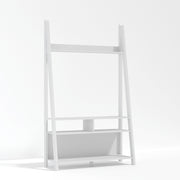 Tiva White Ladder TV Unit