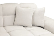 Tokyo Sofa Beige Left Hand Facing Corner - 298 x 147 CM 