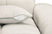 Tokyo Sofa Beige Left Hand Facing Corner - 298 x 147 CM 