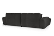Tokyo Sofa Black Left Hand Facing Corner - 298 x 147 CM 