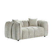 Venice Beige Fabric 2 Seater Sofa