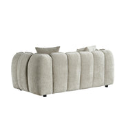 Venice Beige Fabric 2 Seater Sofa