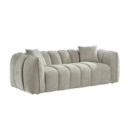 Venice Beige Fabric 3+2+1 Seater Sofa Set