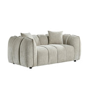 Venice Beige Fabric 3+2 Seater Sofa Set