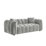 Venice Grey Fabric 3+2+1 Seater Sofa Set
