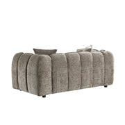 Venice Mocha Fabric 2 Seater Sofa