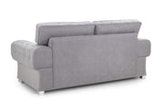Verona Fullback Sofa - Grey 3 Seater - 193 CM 