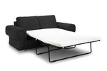 Verona Scatterback Sofabed - Black 3 Seater - 193 CM 