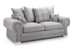 Verona Scatterback Sofabed - Grey 3 Seater - 193 CM 