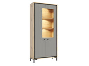 Parii Tall Display Cabinet 89cm