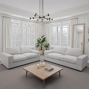 Westminster Ivory Fabric 3+2 Seater Sofa Set