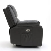 Gray recliner chair 