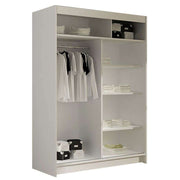 Wye I 120cm Sliding Door Wardrobe Black 