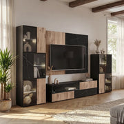Cannes Tall Display Cabinet 60cm