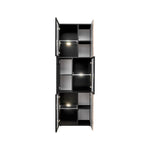 Cannes Tall Display Cabinet 60cm