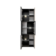Cannes Tall Display Cabinet 60cm