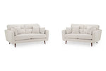 Zenith Sofa Beige 3+2 Set - 193 x 172 CM 