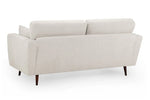 Zenith Sofa Beige 3 Seater - 193 CM 