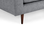 Zenith Sofa Grey 3 Seater - 193 CM 