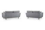 Zenith Sofa Grey 3+2 Set - 193 x 172 CM 
