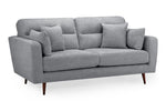 Zenith Sofa Grey 3 Seater - 193 CM 