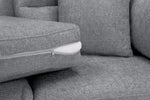 Zenith Sofa Grey Armchair - 88 CM 
