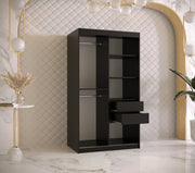 Ramiro II Sliding Door Wardrobe 100cm 