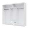 Batumi | 250cm Sliding Door Wardrobe | White + Mirror