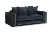 Midas Sofa - Charcoal 3 Seater - 196 CM