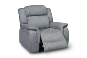Florida Electric Recliner Sofa | Grey 3+1+1 Set | 223 x 105 x 105 CM
