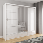 Madison 255cm Sliding Door Wardrobe
