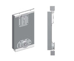 Farah 100cm Sliding Door Wardrobe White 