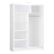 Piper 150cm Sliding Door Wardrobe White 