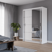 Mersey 150cm Sliding Door Wardrobe White 