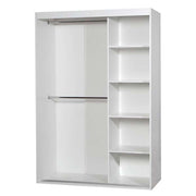 Ruby 120cm Sliding Door Wardrobe White 