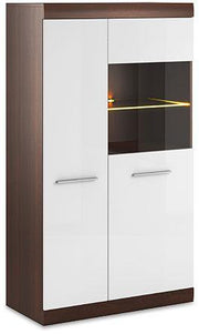 Bordo 06 Display Cabinet [Oak] - White Background