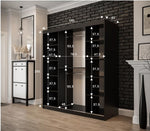 Tilburg I Sliding Door Wardrobe 180cm - Product Dimensions
