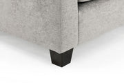 Archie Sofa - Grey Fabric Armchair - 87 CM 