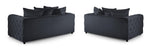 Kabul Sofa - Slate 3+2 Set - 190 x 170 cm 